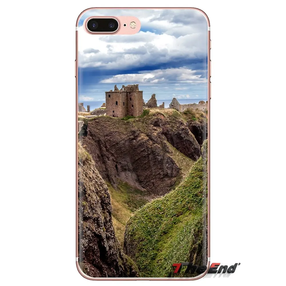 For Huawei G7 G8 P7 P8 P9 P10 P20 P30 Lite Mini Pro P Smart Plus 2017 2018 2019 Soft Transparent Cases Covers Dunnottar Castle |