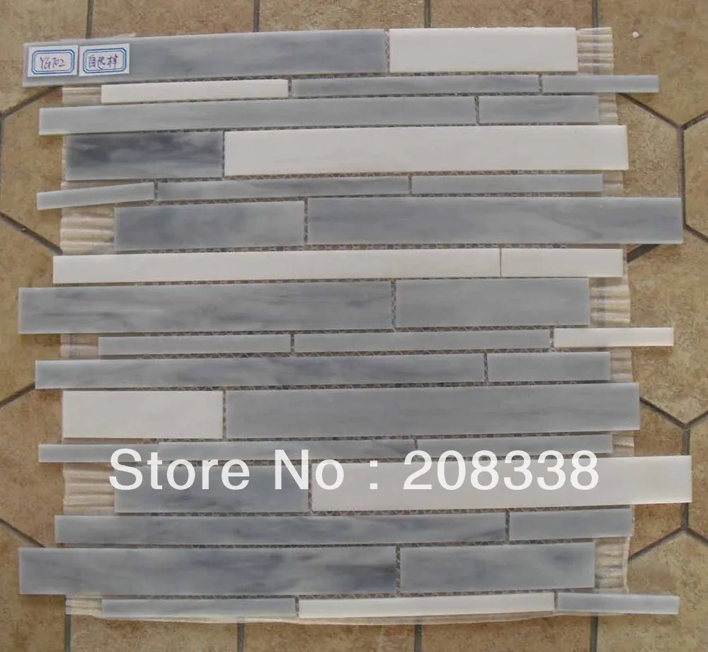 Стеклянная мозаичная плитка Тиффани Ванная комната Кухня задний всплеск стены