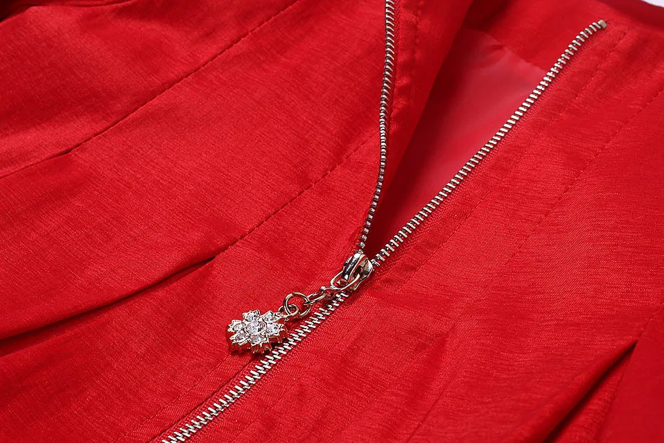 Одежда для рождественских праздников маленьких девочек Модные плиссированные