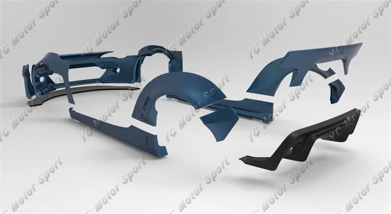 FRP стекловолокно GRD X RB V2 Стиль Боди подходит для GT86 FT86 ZN6 FRS BRZ ZC6 Корпус Комплект