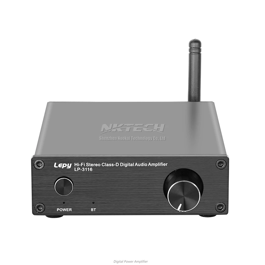 Автомобильный цифровой аудио усилитель Lepy LP 3116 Bluetooth Hi Fi стерео класса D RMS 50 Вт x 2