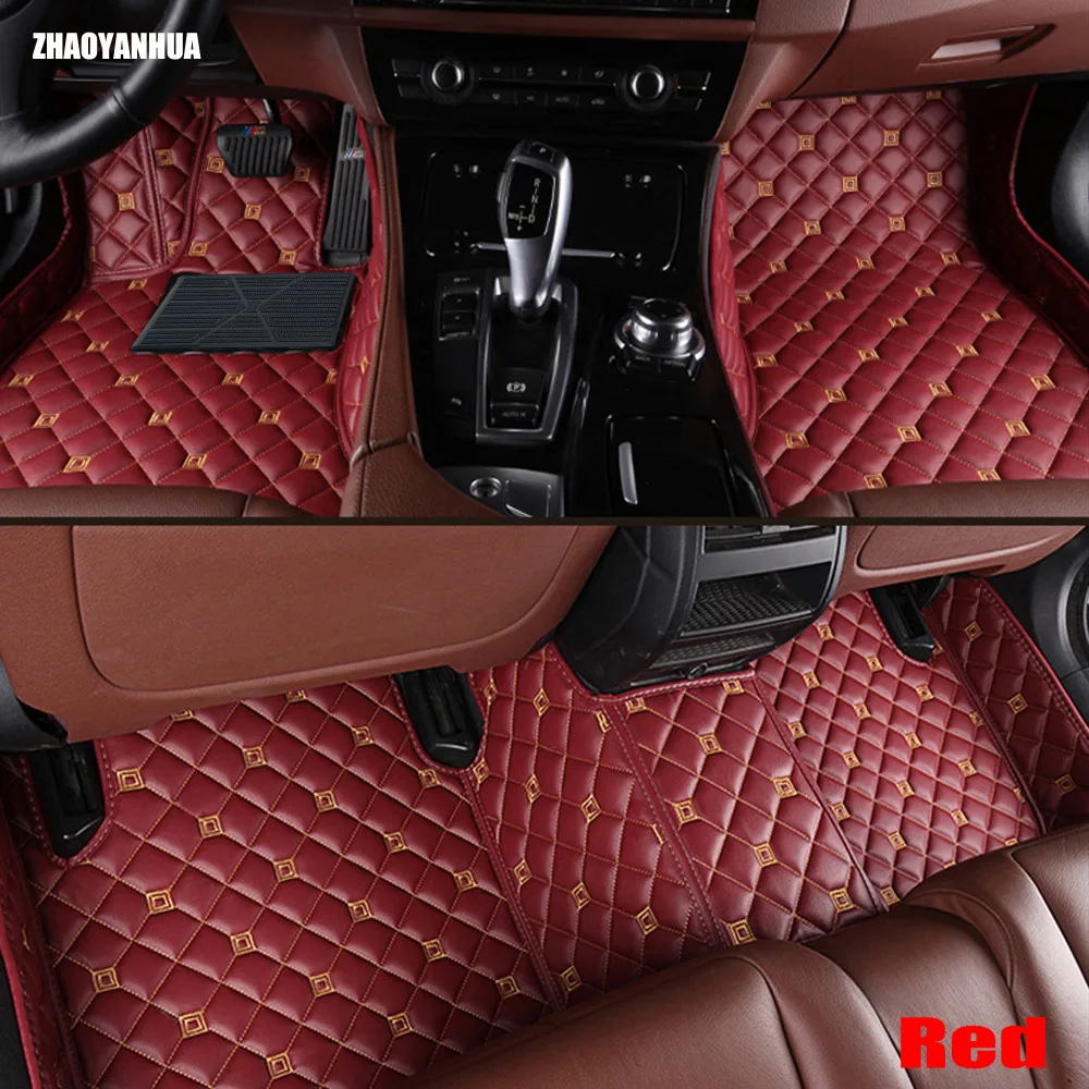 Автомобильные коврики ZHAOYANHUA для Volkswagen Beetle CC Eos Golf Jetta Passat Tiguan Touareg sharan 5D коврик