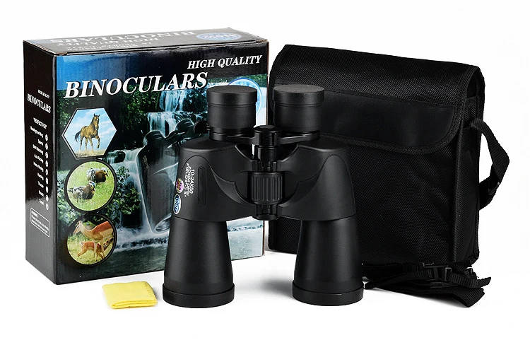 

10-24X50 HD Zoom Night Vision Binoculars Telescope BAK4 Prism for Watching Outdoor Camping Haking