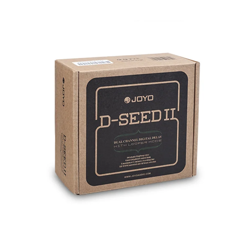 JOYO D-SEED II педаль петлителя задержка Гитарный процессор аналоговый эффект реверберации модуляции Модели PingPong эффекты двухканальный стерео