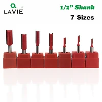 la vie 1pc 12 shank blade straight knife router bit carbide woodworking milling cutter end mill tool carving trimming mc03021