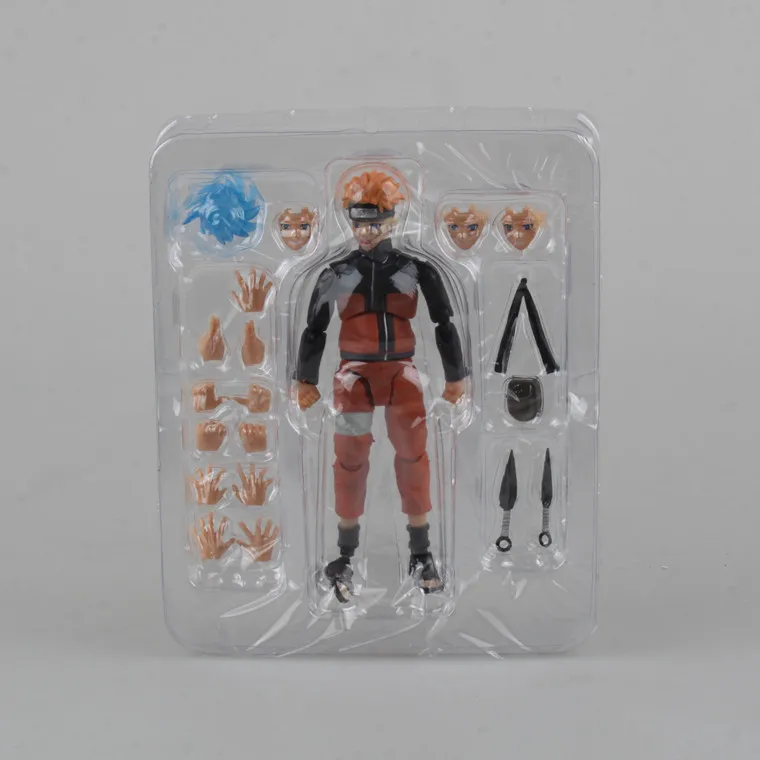Huong Аниме Наруто SHFiguarts Uzumaki Naruto/Саске ПВХ Рисунок Da Collezione игрушка Modello