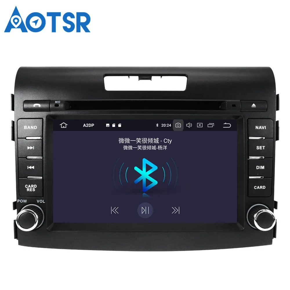 Автомобильный dvd-плеер 2 din 7 дюймов android 9 0 8 ядер для honda crv CR-V 2012-2016 автомобильная