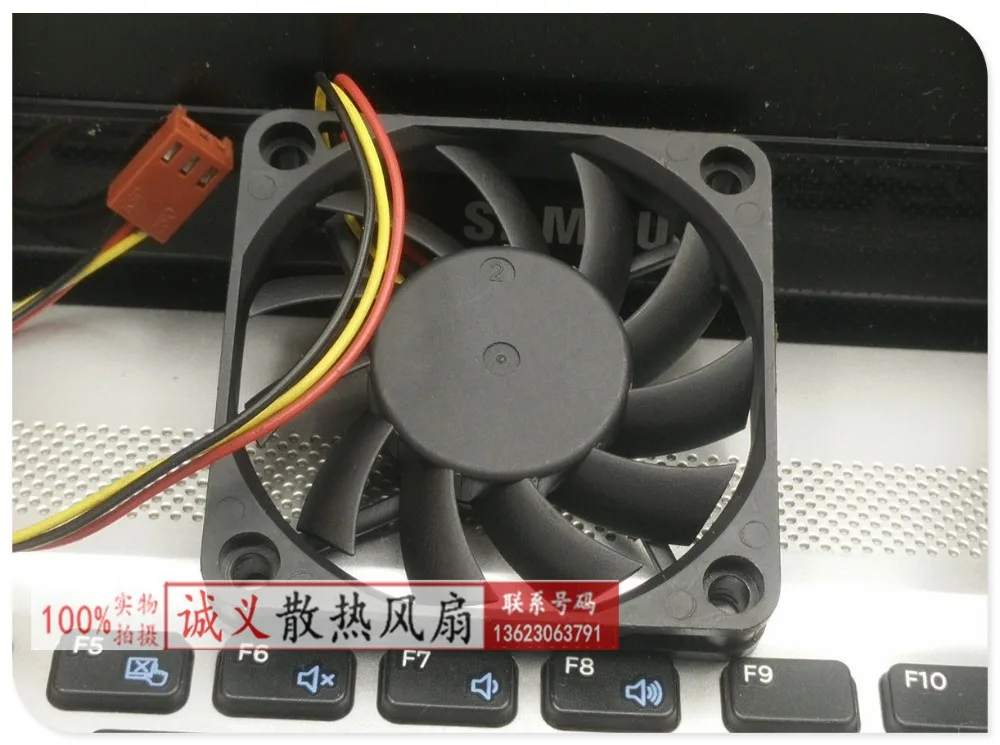 Вентилятор охлаждения EVERFLOW R126010DU A 6010 6 см 12 В 0.25A 3 линии|cooling fan|cooling fan 12v6cm |