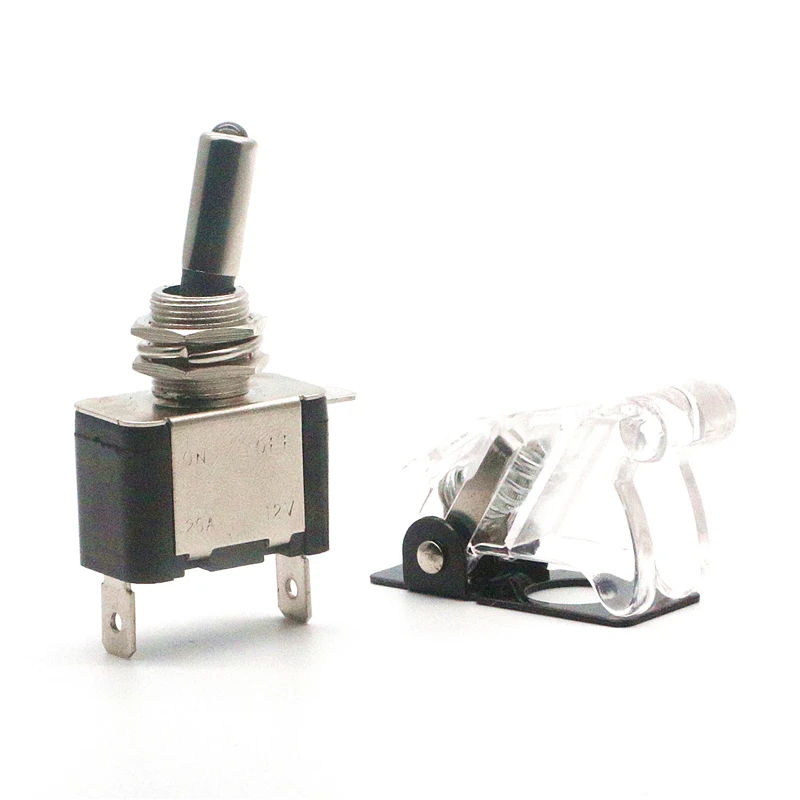 Переключатель с прозрачной защитной крышкой 12 В 20 А переключатель модификации