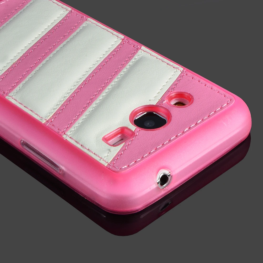 For Samsung Galaxy Core 2 G355H Core2 II G355 Luxury PU Leather Fashion Soft TPU Rubber Case Back Cover Skin S-CH Free shipping |