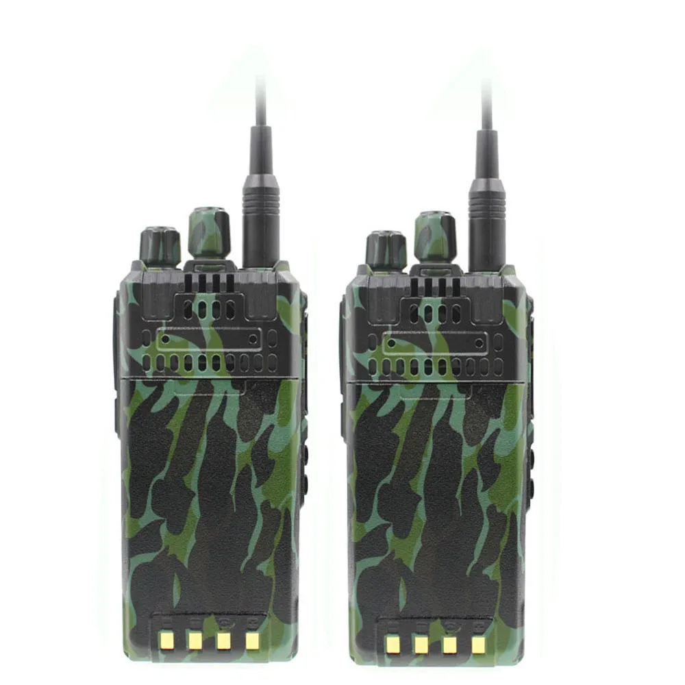 camo 2 шт Высокая мощность дальность разговора UHF LEIXEN NOTE 400-480MHz 4000mAh дальняя ветчина двухстороннее радио - Цвет: camo
