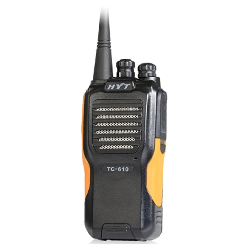 Новинка HYT TC-610 5 Вт Портативное двухстороннее радио водонепроницаемый UHF VHF бизнес CB ham Радио 136-174 МГц