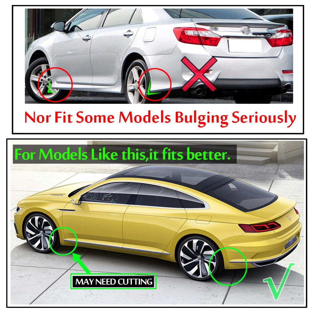 4x универсальные брызговики для Volkswagen VW Polo Touran Caddy 6 Scirocco T Roc Атлас амео артеон