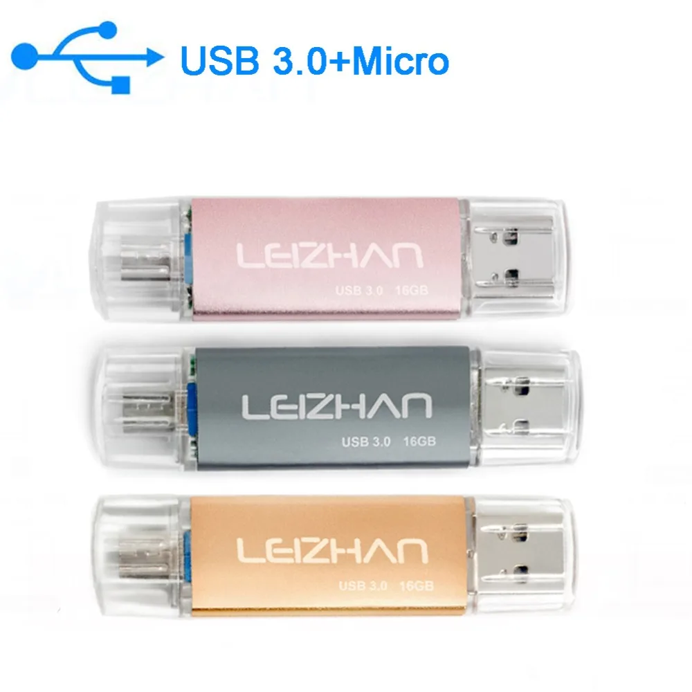 LEIZHAN реальная емкость USB флеш накопитель 128 ГБ 3 0 Рамочка для фотографии телефона