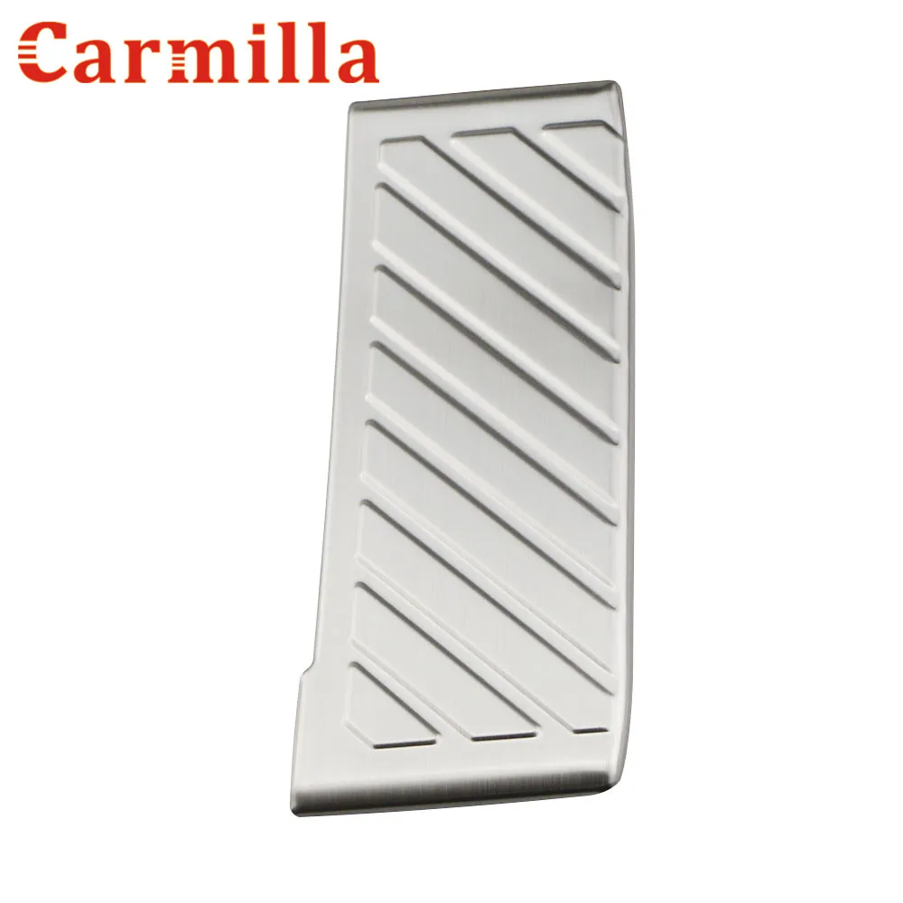 Защитный чехол Carmilla из нержавеющей стали для подставки ног в салоне автомобиля