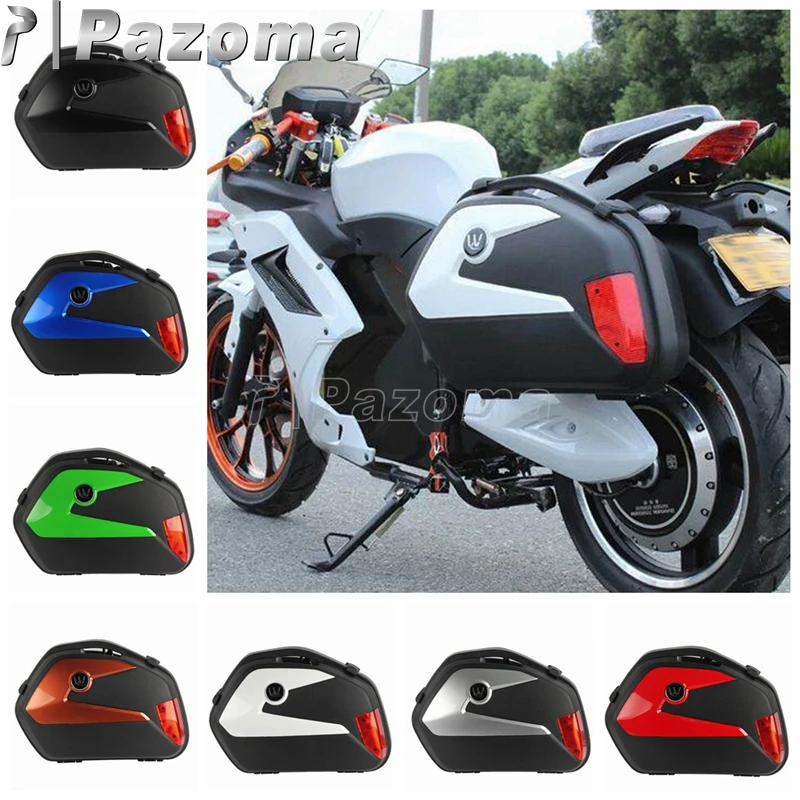 2 шт. мотоциклетные боковые Чехлы водонепроницаемые багажные панье карго