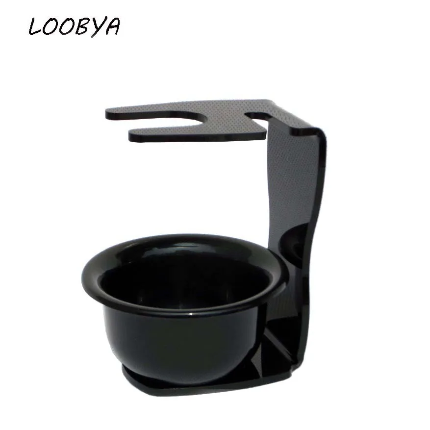 3шт/набор акриловая чашка для мыла и кисть бритья на подставке подставка бритвы |