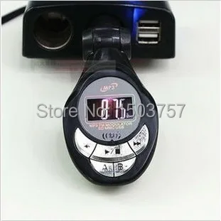 Автомобильный MP3 плеер складная FM передатчик радио usb диск слот для карт памяти sd