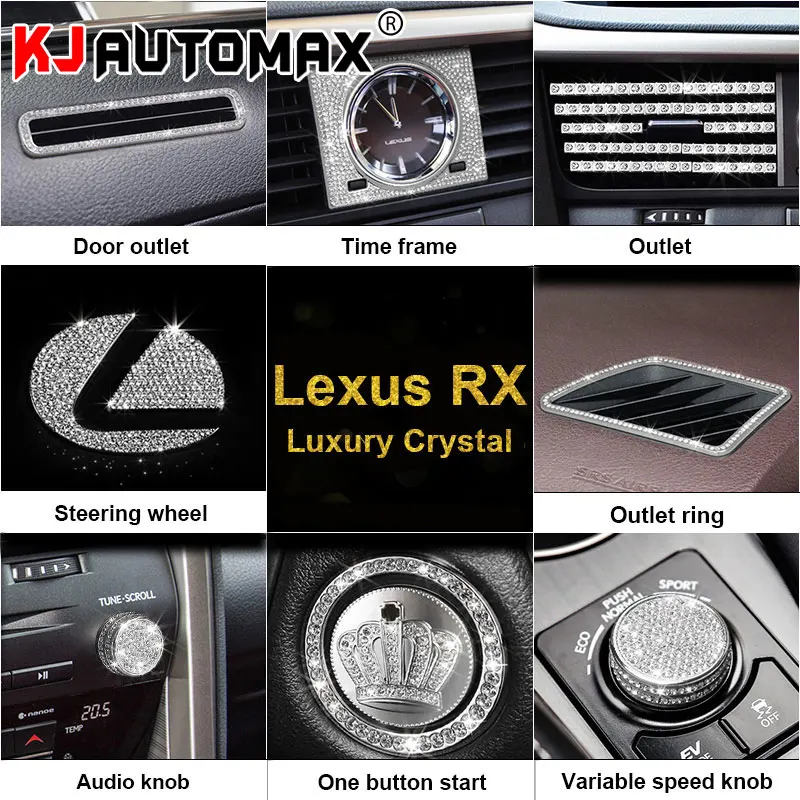 Кнопка включения громкости KJAUTOMAX для LEXUS RX200 450H 270 украшение автомобильного