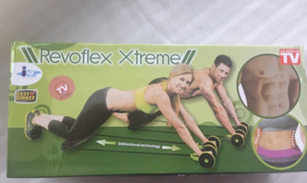 Натяжной складной Revoflex Xtreme ралли Многофункциональный Тяговый канат на колесах Здоровье Брюшной Мышцы Тренировки дома фитнес оборудование