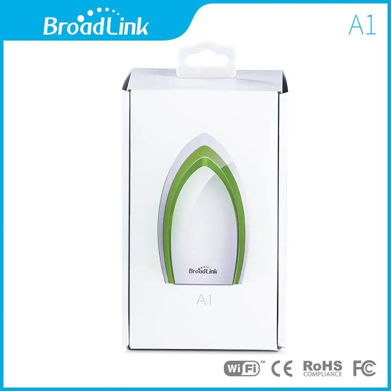 Broadlink A1 E-Air Quality Detector Filter Testing Air Humidity PM2.5 Remote Control by WIFI/Infrared Home Automation EU plug |