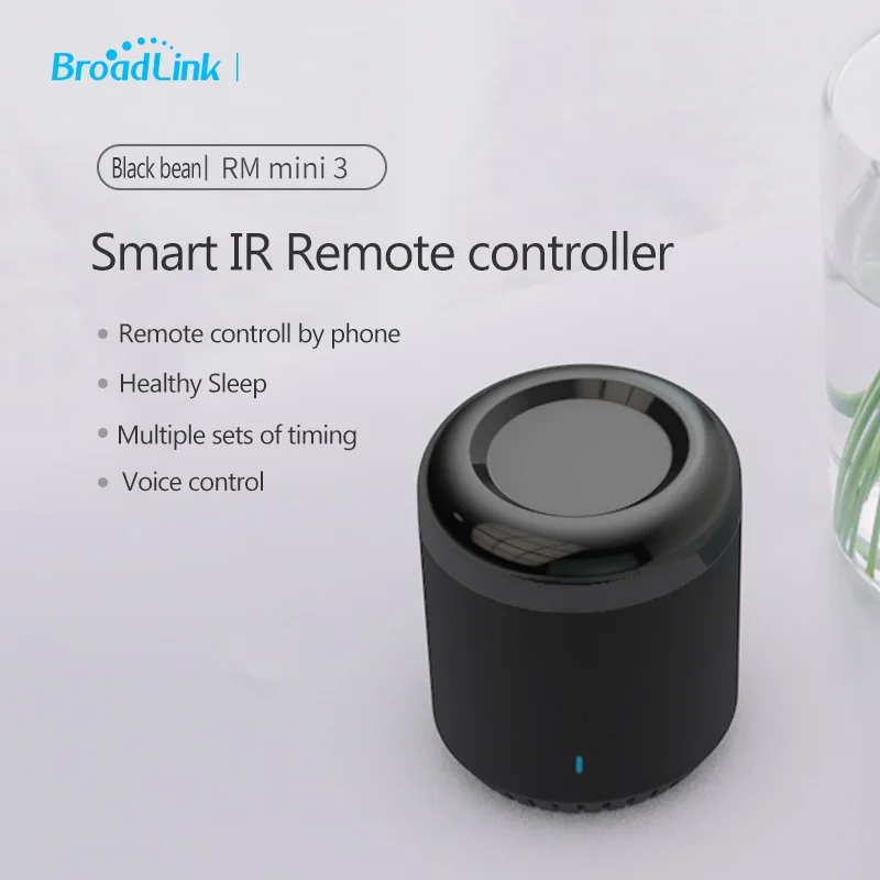 Универсальный Интеллектуальный пульт дистанционного управления Broadlink RM Mini 3 ИК +