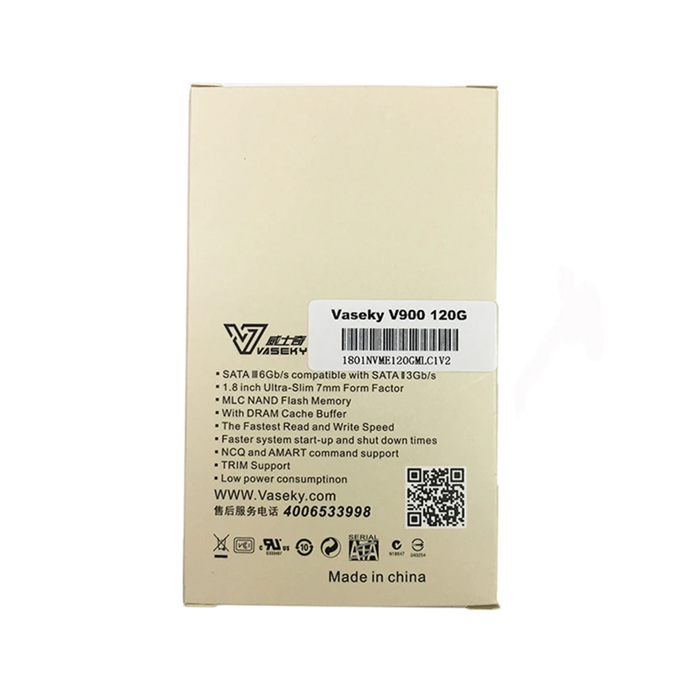Новый внешний жесткий диск Vaseky Твердотельный накопитель PCIE Gen3 SSD 120 ГБ 240 256 для