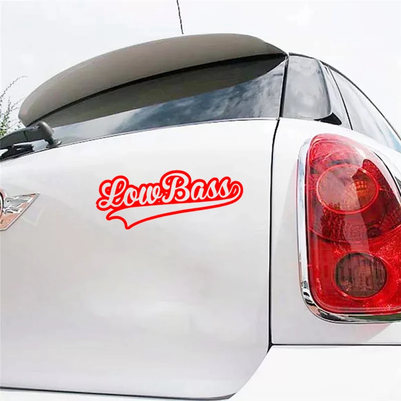 CK2784#40*15см наклейки на авто Low Bass водонепроницаемые машину наклейка для