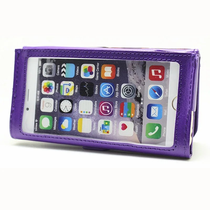 Universal PU Leather Flip Wallet Pouch Bag for 5.0 inch Cell Phone iPhone 6/6s Samsung Galaxy Grand Prime Back Cover |