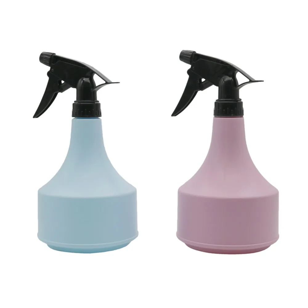 

600ml Trigger Sprayer Pink Blue Air Compression Hand Pressure Sprayers Home Garden Watering Spray Bottle 1 Pcs