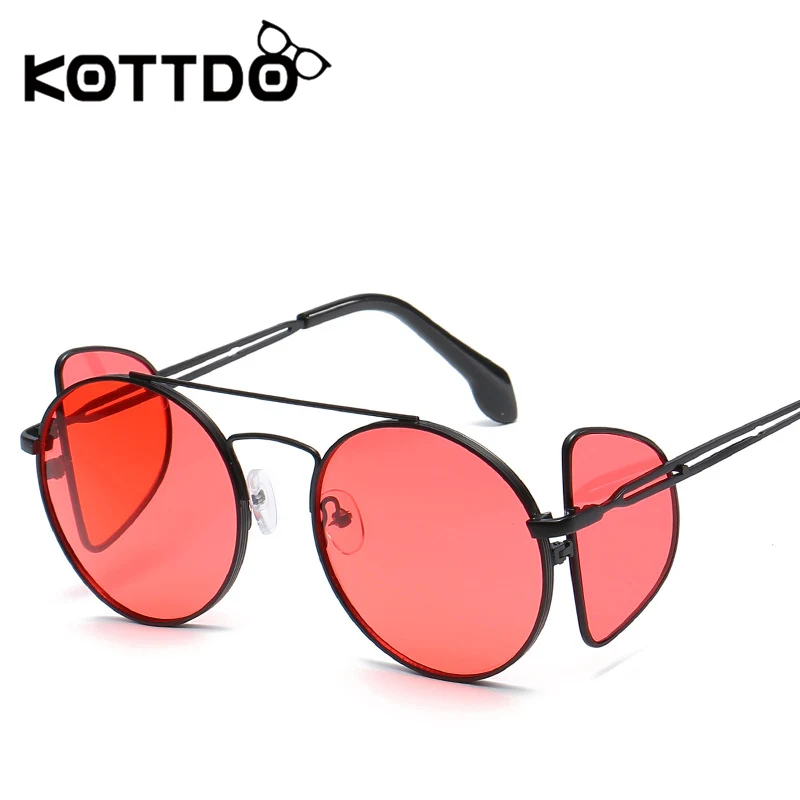 KOTTDO 2018 модные сексуальные женские солнцезащитные очки круглые индивидуальные в