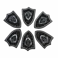 3d rhinestones star 5 badge patches for clothes hot melt crystal beading stickers girls cloth decoration embroidered appliques