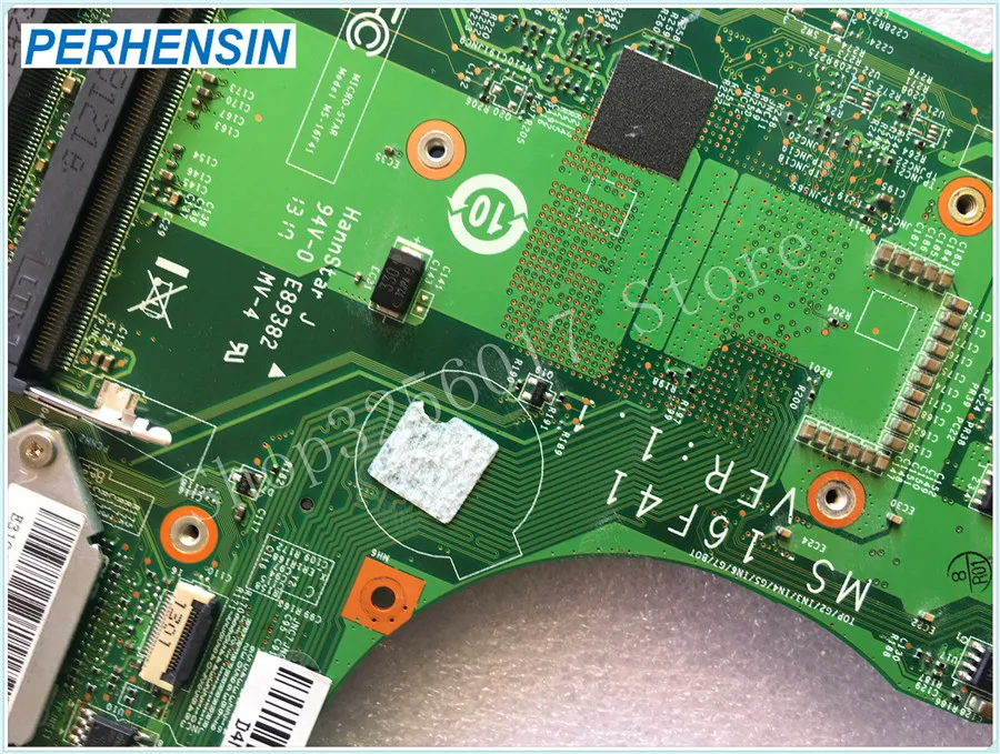 Для MSI GT60 материнская плата для ноутбука основной платы MS-16F41 MS 16F41 VER: 1 DDR3 PGA 947 |