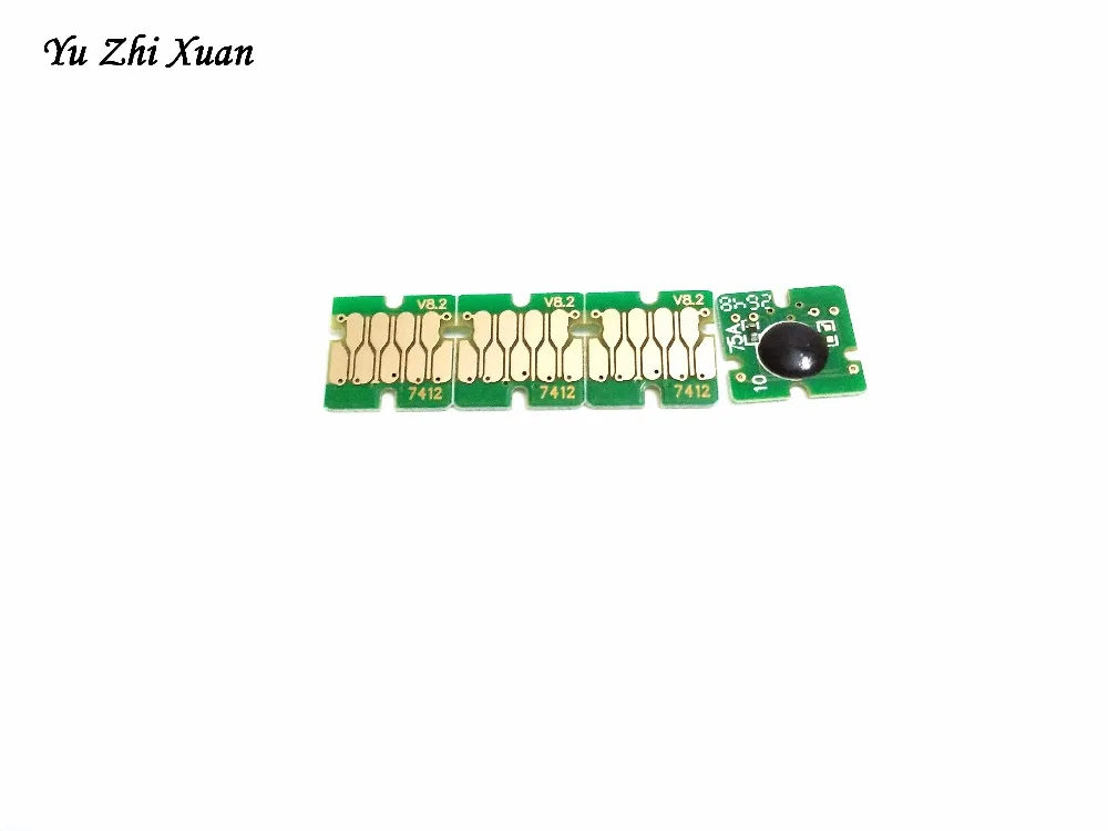 Yu Zhi Xuan! 1000 мл T7411 T7412 T7413 T7414 Одноразовый чип для принтера Epson F6270 F7270 F9270 F7080