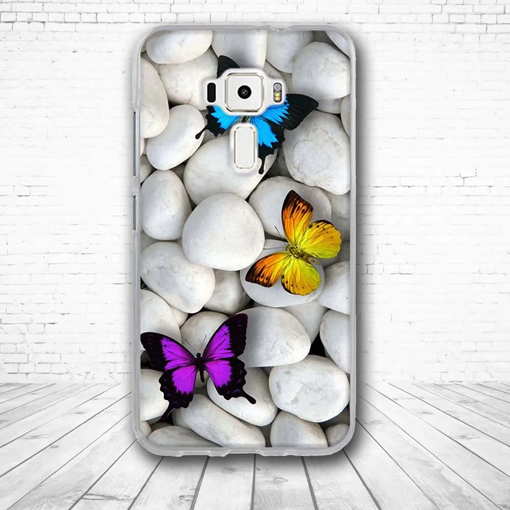Мягкий силиконовый чехол для Asus Zenfone 3 ZE520KL 5 2 дюйма задняя крышка из ТПУ с 3D