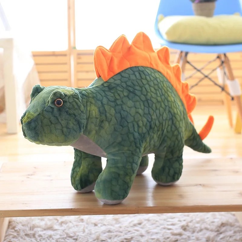 50cm green 50 см-110 см Имитация Динозавра, плюшевые игрушки, мягкие животные, плюшевая подушка динозавра тираннозавра, куклы Рекс, детские подарки для девочек - Цвет: 50cm green