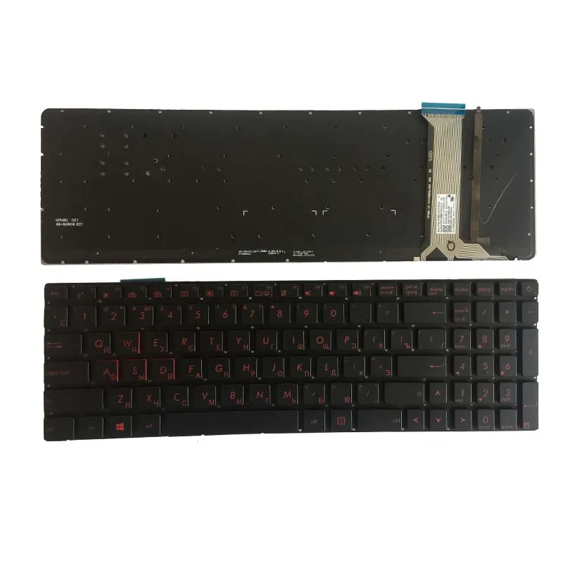 

New for ASUS GL752 GL752V GL752VL GL752VW GL752VWM ZX70 ZX70VW G58 G58JM G58JW G58VW backlit Russian RU laptop keyboard black