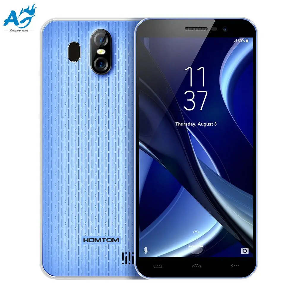 HOMTOM S16 смартфон 3g оригинальный Android 7 0 MTK6580 Quad-Core 1. Hz 2 ГБ Оперативная память 16