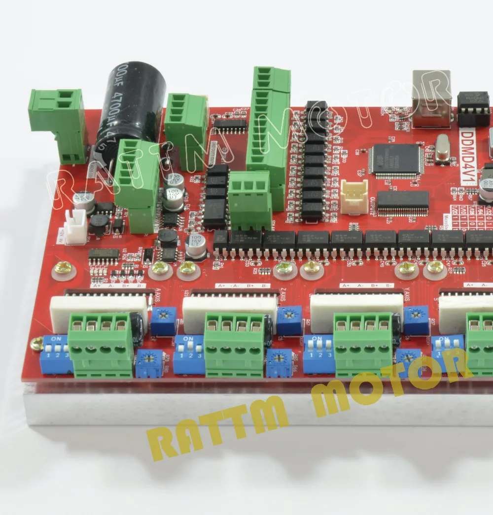 Powerful CNC 200KHZ 4 Axis USB MACH3 driver board controller 4A current V type | Обустройство дома