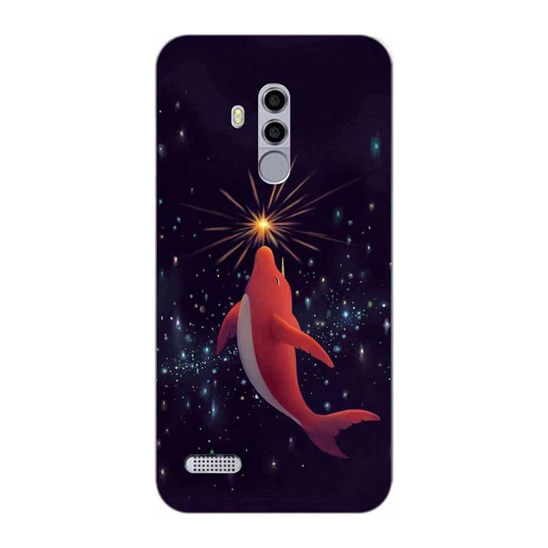 A301 Модный мягкий из высокотемпературного полиуретана чехол для телефона Leagoo T8S силиконовый чехол ТПУ задняя крышка для Coque Leagoo T8S кожаный чехол с цветочным принтом - Цвет: A301