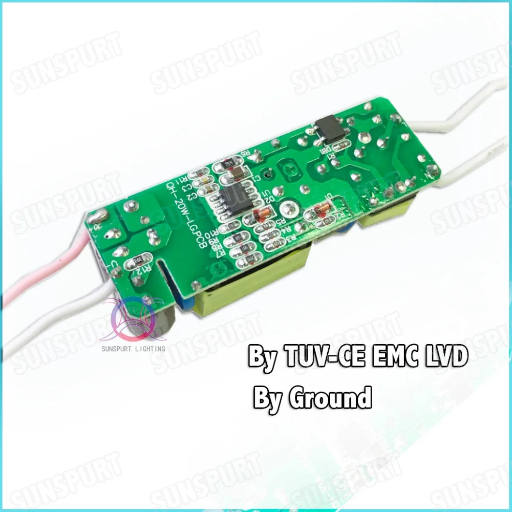 5 шт. светодиодный драйвер CE PFC Ground 20 Вт 55 20X1 300 мА|led power failure light|power dippower inverter for home |