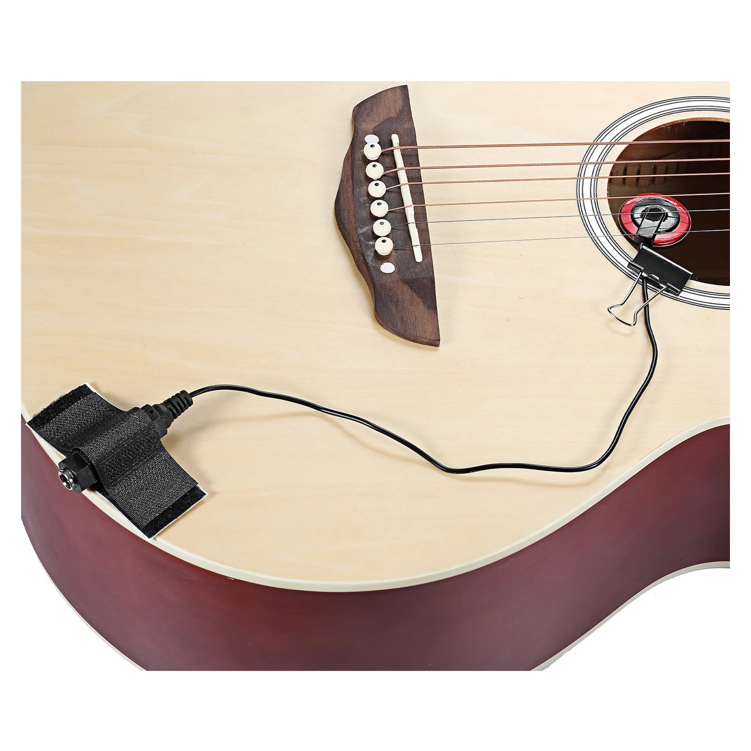 Пьезо контактный микрофон пикап для гитары скрипки банджо уд укулеле