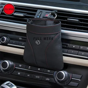 car organizer air vent phone holder pocket storage bag auto organizer storage pocket for iphone cigarette keys coins accessories free global shipping