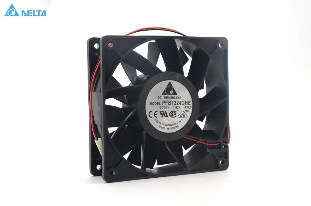 Для delta PFB1224GHE 12038 24V 1.62A 12 см 4800PRM 217.79CFM Частотный вентилятор преобразователя|fan
