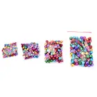 Бусины разноцветные с колокольчиками, 681012 мм, 100 шт.