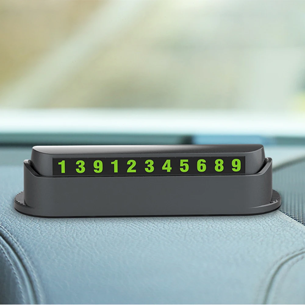 Автомобильная карточка с телефоном для временной парковки держатель Hidenable автомобильный парковочный номер с Освежителем воздуха духи автомобильные аксессуары наклейка