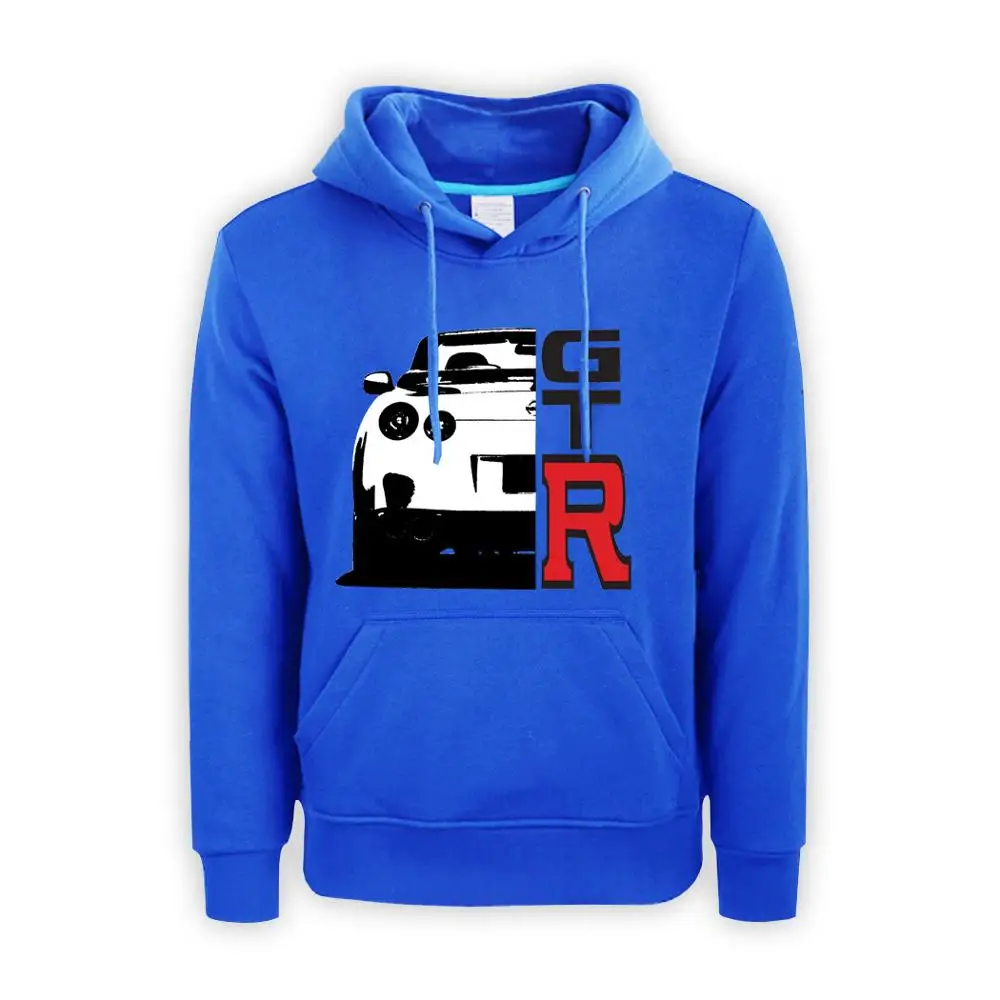 Слоновая кость Nissan Skyline GT-R weatshirt Мужской пуловер gtr толстовка с капюшоном куртки Толстовка в винтажном стиле Одежда автомобиль стильные толстовки мальчиков с капюшоном - Цвет: Слоновая кость