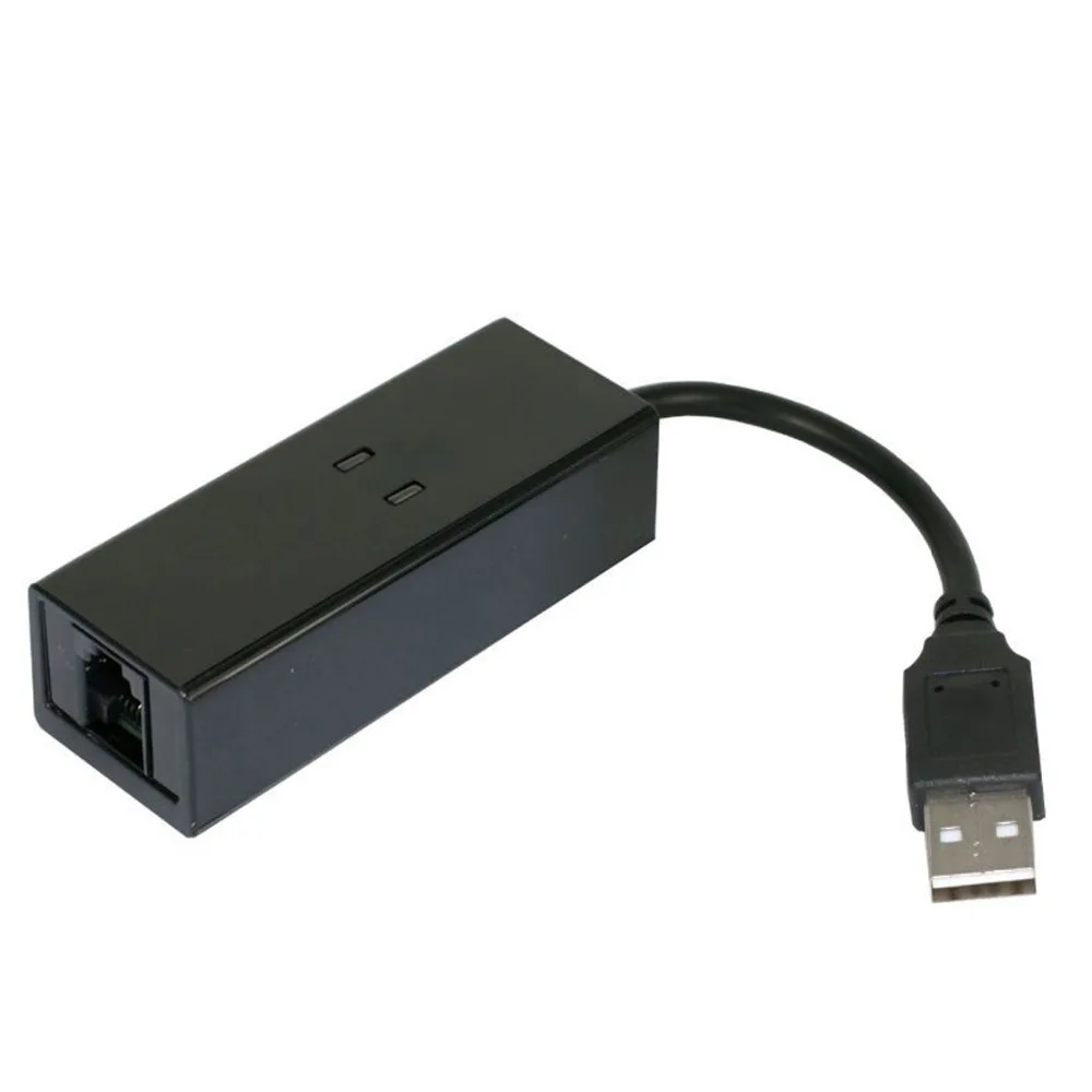 USB 2 0 к порту RJ11 56 Кбит/с внешний модем для факса питание от компьютера безбумажный