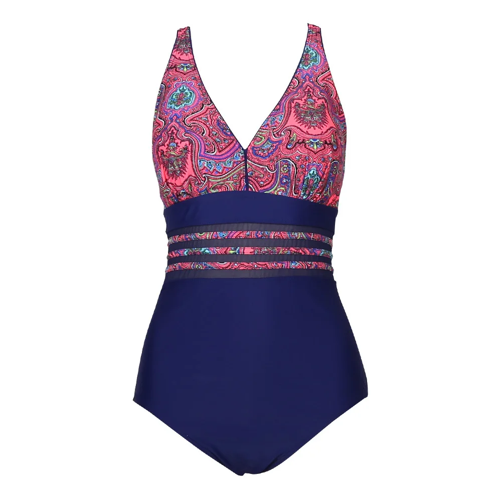 Купальники для малышек Цельный купальник женский отход Пляж купальный костюм