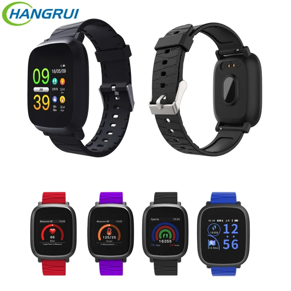 Hangrui M30 Smart Bracelet 1.3 inch Color Screen Wristband Fitness Tracker Heart Rate Waterproof Sport | Электроника